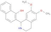 1-(1-HYDROXYNAPHTH-2-YL)-6,7-DIMETHOXY-1,2,3,4-TETRAHYDROISOQUINOLINE