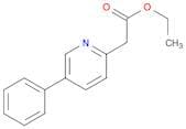 2-Pyridineacetic acid, 5-phenyl-, ethyl ester