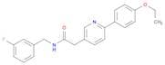3-Pyridineacetamide, 6-(4-ethoxyphenyl)-N-[(3-fluorophenyl)methyl]-