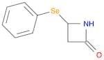 2-Azetidinone, 4-(phenylseleno)-