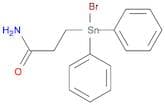 Propanamide, 3-(bromodiphenylstannyl)-