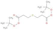 Propaneperoxoic acid, 3,3'-thiobis-, bis(1,1-dimethylethyl) ester
