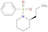 Piperidine, 1-(phenylsulfonyl)-2-propyl-, (S)-