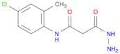 Propanoic acid, 3-[(4-chloro-2-methylphenyl)amino]-3-oxo-, hydrazide