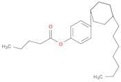 Pentanoic acid, 4-(4-heptylbicyclo[2.2.2]oct-1-yl)phenyl ester