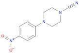 1-Piperazinecarbonitrile, 4-(4-nitrophenyl)-
