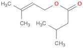 Butanoic acid, 3-methyl-, 3-methyl-2-butenyl ester