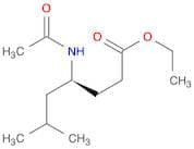 Heptanoic acid, 4-(acetylamino)-6-methyl-, ethyl ester, (S)-