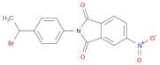 1H-Isoindole-1,3(2H)-dione, 2-[4-(1-bromoethyl)phenyl]-5-nitro-