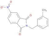 1H-Isoindole-1,3(2H)-dione, 2-[(3-methylphenyl)methyl]-5-nitro-