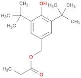 Benzenemethanol,3,5-bis(1,1-dimethylethyl)-4-hydroxy-, 1-propanoate