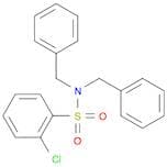 Benzenesulfonamide, 2-chloro-N,N-bis(phenylmethyl)-
