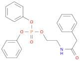 Phosphoric acid, diphenyl 2-[(phenylacetyl)amino]ethyl ester