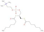 1,2-Bis(Heptanoylthio)glycerophosphocholine