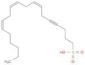 7,10,13-Nonadecatrien-4-yne-1-sulfonic acid, (Z,Z,Z)-