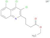 Tin, trichloro(4-ethoxy-4-oxobutyl)(quinoline)-