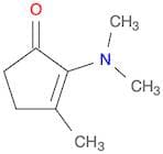 2-Cyclopenten-1-one, 2-(dimethylamino)-3-methyl-