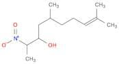 8-Decen-3-ol, 5,9-dimethyl-2-nitro-