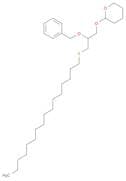 2H-Pyran, 2-[3-(hexadecylthio)-2-(phenylmethoxy)propoxy]tetrahydro-