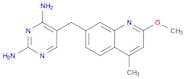 2,4-Pyrimidinediamine, 5-[(2-methoxy-4-methyl-7-quinolinyl)methyl]-