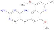 2,4-Pyrimidinediamine, 5-[(4,8-dimethoxy-2-methyl-6-quinolinyl)methyl]-