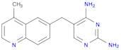 2,4-Pyrimidinediamine, 5-[(4-methyl-6-quinolinyl)methyl]-