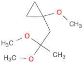 Cyclopropane, 1-(2,2-dimethoxypropyl)-1-methoxy-