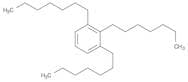 Benzene, triheptyl-