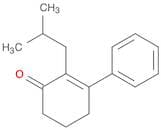 2-Cyclohexen-1-one, 2-(2-methylpropyl)-3-phenyl-