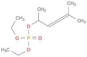 Phosphoric acid, 1,4-dimethyl-2,3-pentadienyl diethyl ester