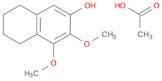 2-Naphthalenol, 5,6,7,8-tetrahydro-3,4-dimethoxy-, acetate