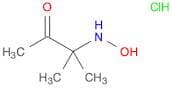 2-Butanone, 3-(hydroxyamino)-3-methyl-, hydrochloride