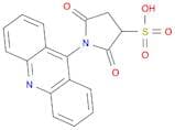 3-Pyrrolidinesulfonic acid, 1-(9-acridinyl)-2,5-dioxo-