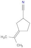 Cyclopentanecarbonitrile, 3-(1-methylethylidene)-