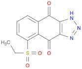 1H-Naphtho[2,3-d]triazole-4,9-dione, 5-(ethylsulfonyl)-