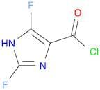 1H-Imidazole-4-carbonyl chloride, 2,5-difluoro- (9CI)