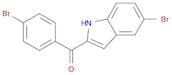Methanone, (5-bromo-1H-indol-2-yl)(4-bromophenyl)-