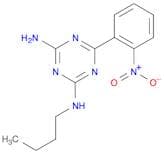 1,3,5-Triazine-2,4-diamine, N-butyl-6-(2-nitrophenyl)-