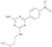 1,3,5-Triazine-2,4-diamine, N-butyl-6-(4-nitrophenyl)-