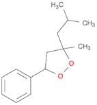 1,2-Dioxolane, 3-methyl-3-(2-methylpropyl)-5-phenyl-