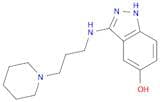 1H-Indazol-5-ol, 3-[[3-(1-piperidinyl)propyl]amino]-