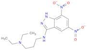 1,3-Propanediamine, N'-(5,7-dinitro-1H-indazol-3-yl)-N,N-diethyl-