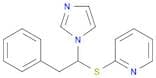Pyridine, 2-[[1-(1H-imidazol-1-yl)-2-phenylethyl]thio]-