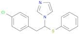 1H-Imidazole, 1-[2-(4-chlorophenyl)-1-(phenylthio)ethyl]-