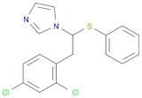 1H-Imidazole, 1-[2-(2,4-dichlorophenyl)-1-(phenylthio)ethyl]-