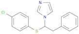 1H-Imidazole, 1-[1-[(4-chlorophenyl)thio]-2-phenylethyl]-