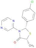 Cis-2-(4-chlorophenyl)-5-methyl-3-(pyrazin-2-yl)thiazolidin-4-one
