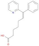 6-Heptenoic acid, 7-phenyl-7-(2-pyridinyl)-, (Z)-
