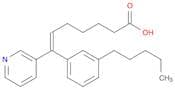6-Heptenoic acid, 7-(3-pentylphenyl)-7-(3-pyridinyl)-, (E)-