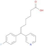6-Heptenoic acid, 7-(4-fluorophenyl)-7-(3-pyridinyl)-, (Z)-
